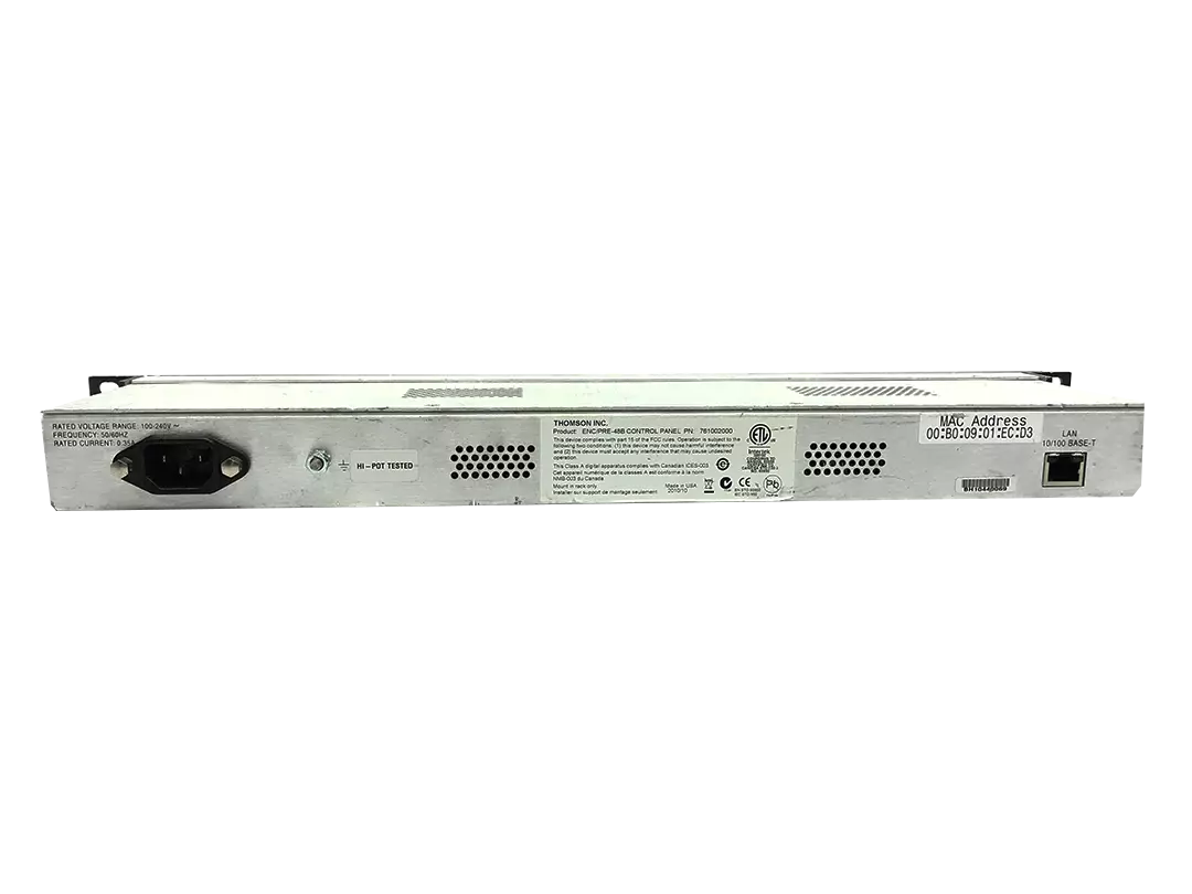Grass Valley ENC/PRE-48b Encore Prelude Control Panel PN:761002000