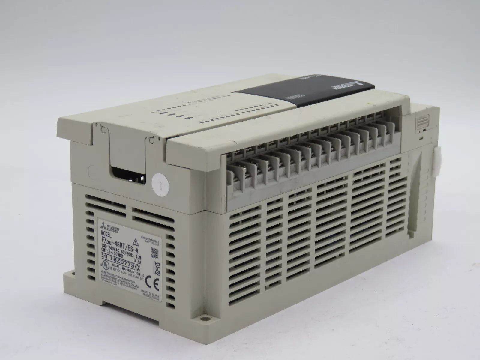 Mitsubishi Electric FX3U-48MT/ES-A CPU Module 100-240 VAC