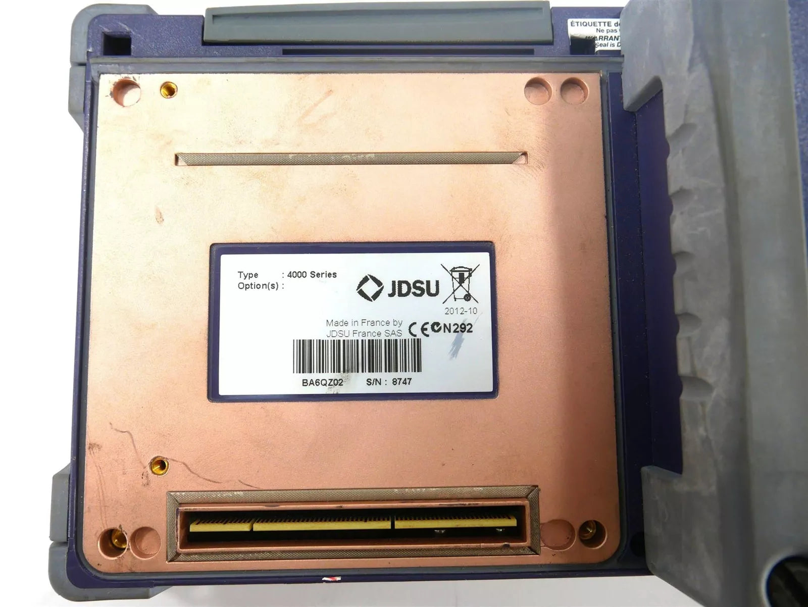 JDSU MTS T-BERD 4000 Fiber OTDR - High-Quality Fiber Optic Tester
