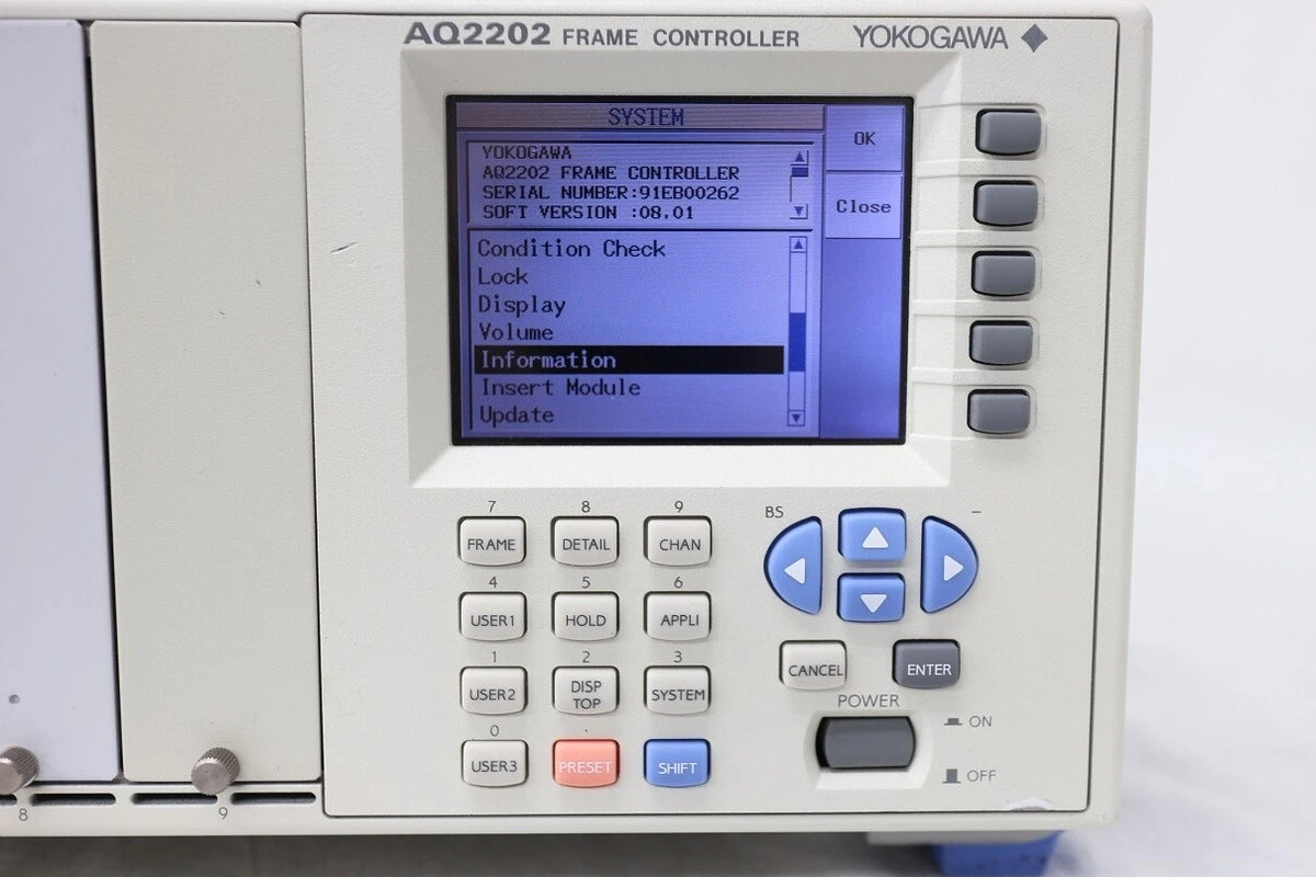 ANDO AQ2202 Frame controller