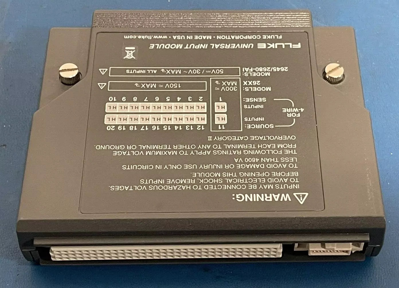 Fluke 2645/2680A-FAI 2680A-180 Universal Input Module
