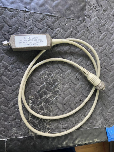 Anritsu Wiltron SWR Detector 560-7K50 2.92mm Calibrated with Certification
