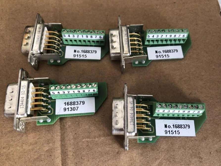 D-Sub Plug 9-Pos Terminal Block Connector