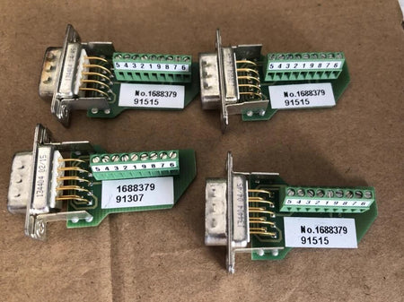D-Sub Plug 9-Pos Terminal Block Connector