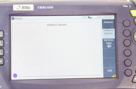 JDSU Viavi T-BERD 4000 OTDR Multitest Platform with 4146 / TB4000-NV-C Modules