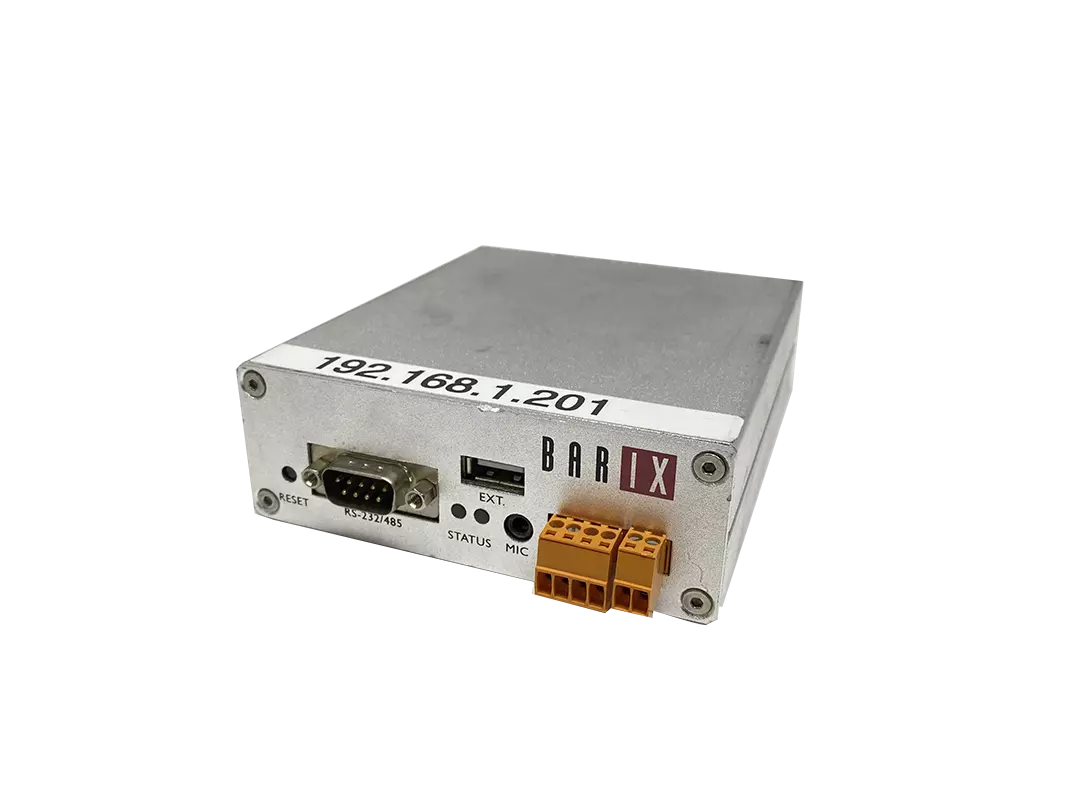 BARIX Annuncicom 200 Network Intercom and Announcement System