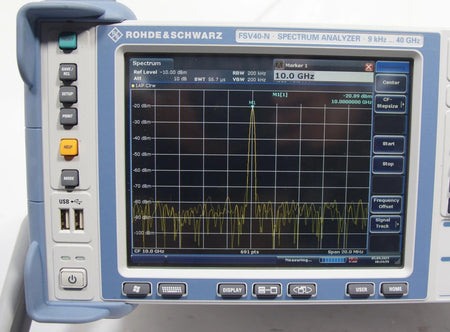 Rohde & Schwarz FSV40-N 9 kHz to 40 GHz Spectrum Analyzer OPT B4