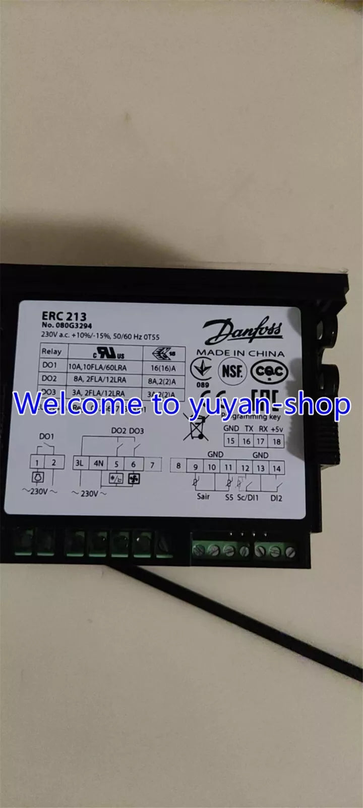 1PCS NEW for Danfoss 080G3294 Refrigeration Control ERC 213