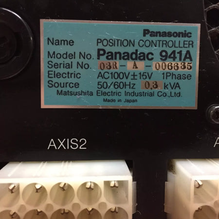 Panasonic Panadac 941A Position Controller