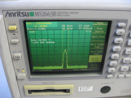 Anritsu MS2663B Spectrum Analyzer