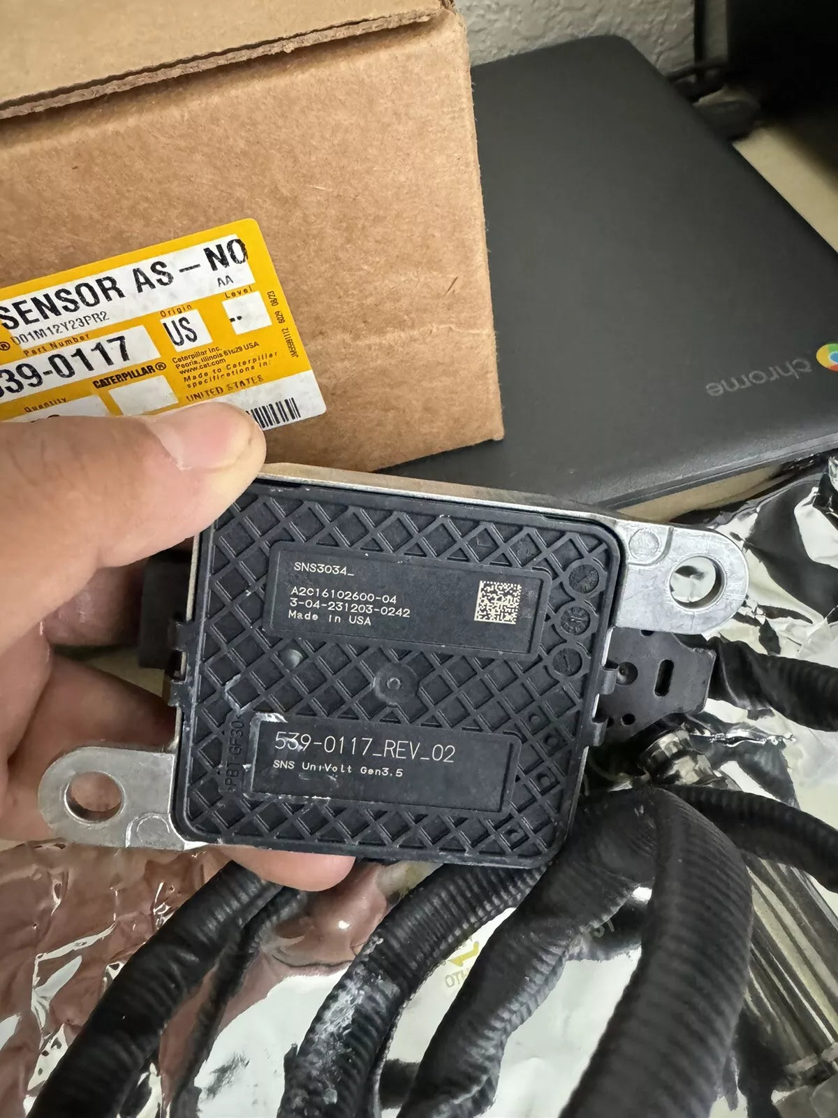 Caterpillar 539-0117 NOx Sensor Assembly New Sealed