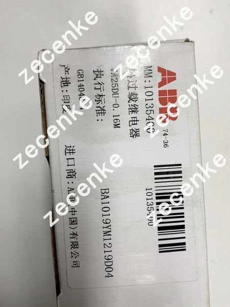 ABB 1pc TA25DU0.16 Overload Relay 0.1-0.16A