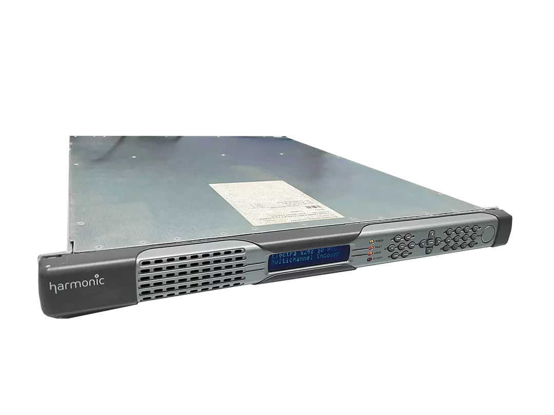 Harmonic Electra 8240 SD AVC Four Channel SD MPEG-2 Encoder IP Out FW-ELC-8K-PIP