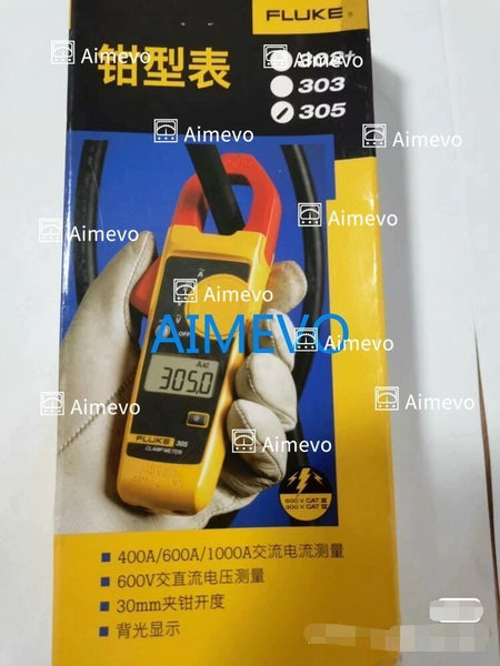 Fluke 305 Digital Clamp Meter Current Voltage Multimeter