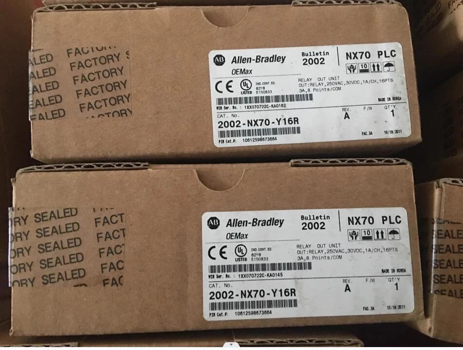 AB NX70 PLC Control CPU Board 2002-NX70-Y16R NX70-Y16R