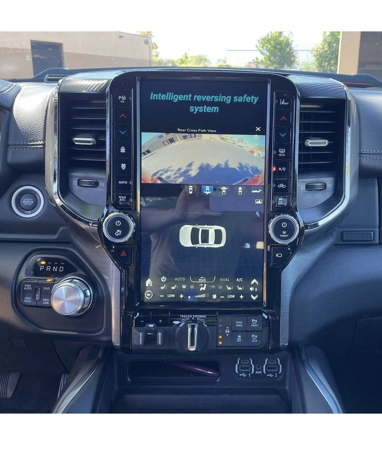 13.6" Android Navigation Car Gps Stereo For Dodge Ram 1500 2500 18~22 8+128g