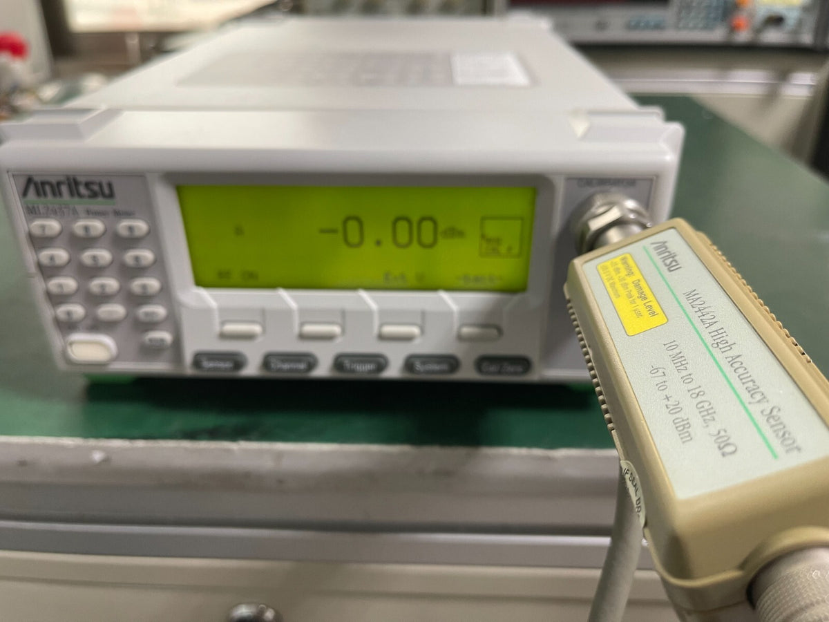 Anritsu MA2442A High Accuracy Power Sensor , 10 MHz 18 GHz , -67 +20 dBm - XG eqpt