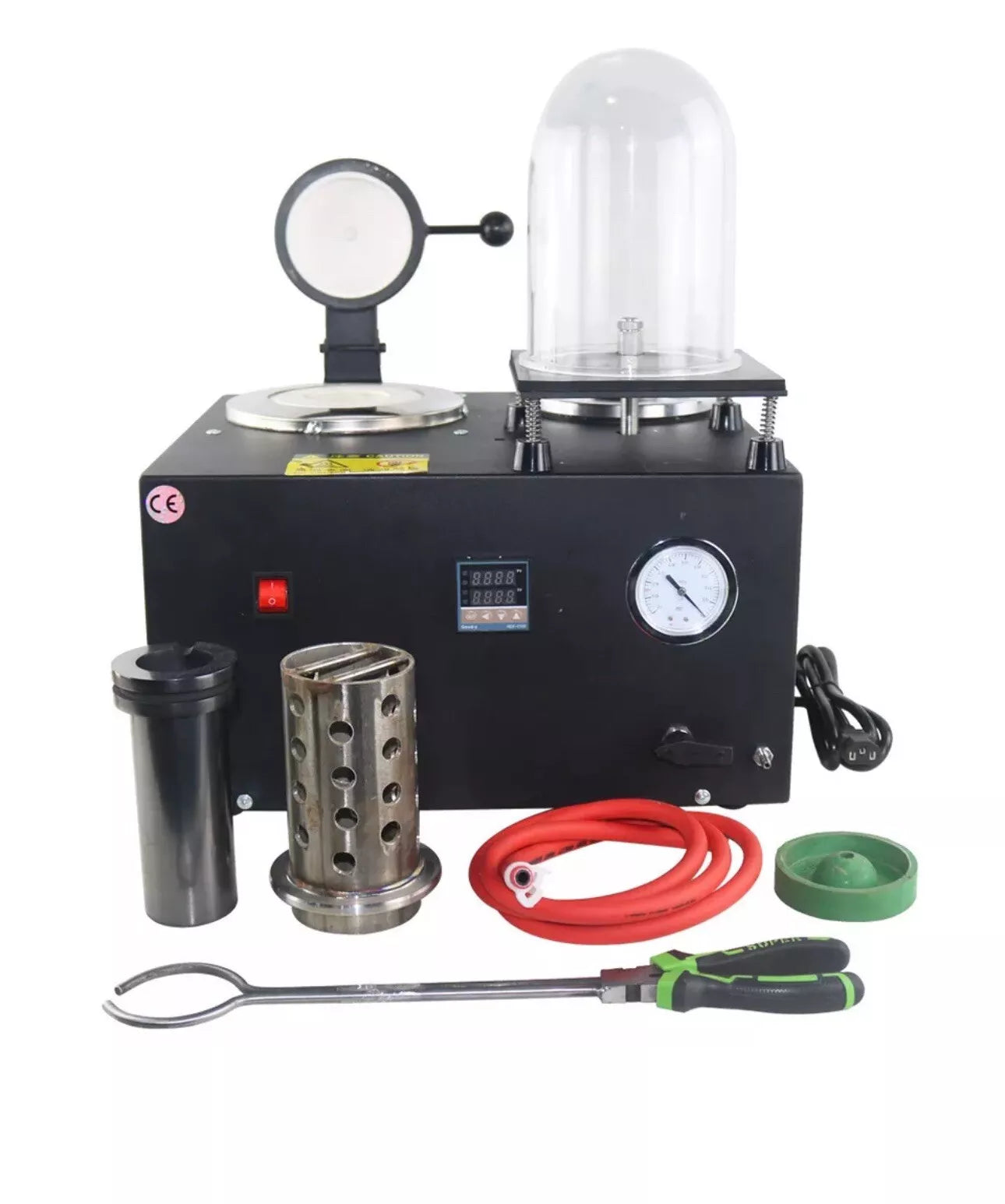 2023 2L Vacuum Investing Casting Machine with Melting for Jewelry Making Tools