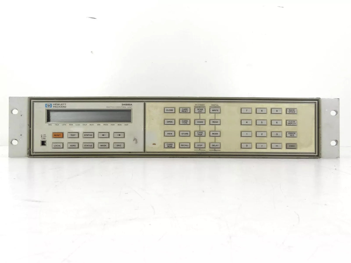 HP 3488A Switch / Control Unit for Automated Testing