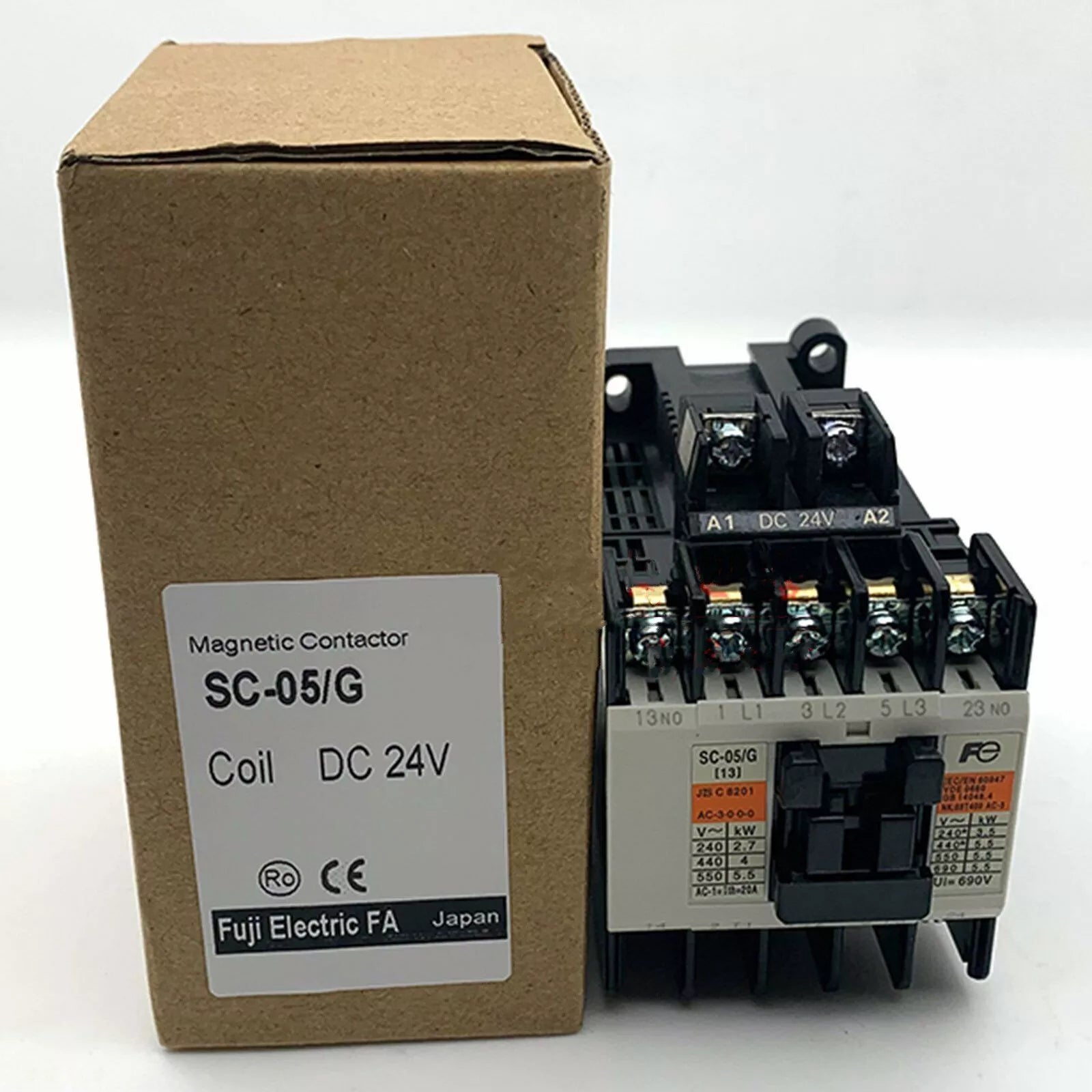 One FUJI SC-05/G 24 VAC AC Contactor SC05/G Expedited Shipping New In Box