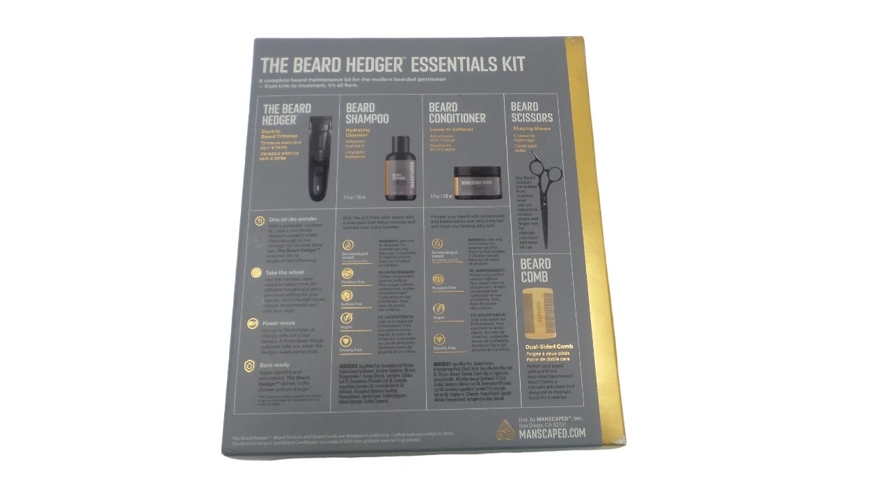 MANSCAPED The Beard Hedger Essentials Kit  70-00074 - Free Shipping
