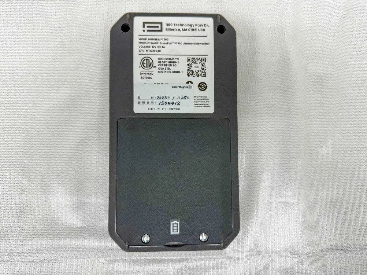 GE panametrics PT900 ultrasonic flow meter