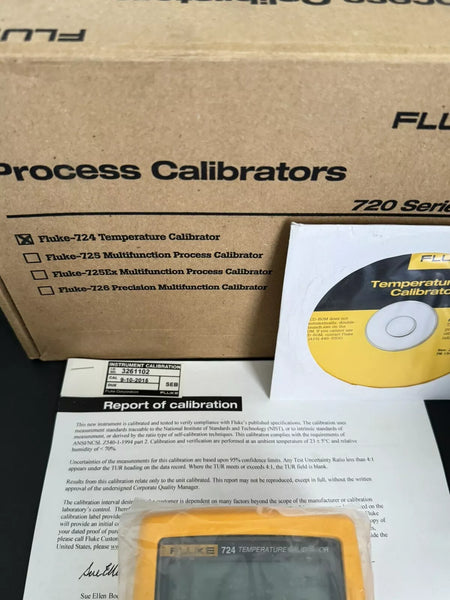 FLUKE 724 Temperature Calibrator Meter - New Sealed