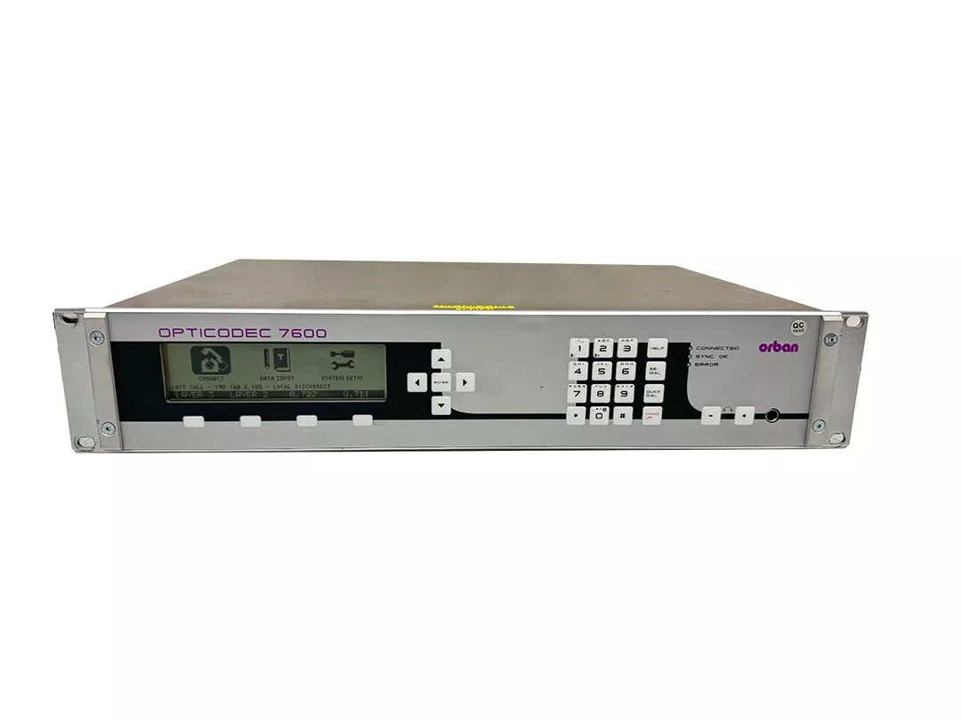 Orban OPTiCODEC 7600 Audio Codec for IP and ISDN