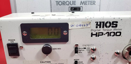 Hios HP-100 04467 Digital Torque Meter - XG eqpt