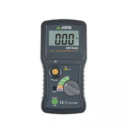 KPS-TL320 Earth Ground Resistance Tester 200V 2000Ω 2-Pole 3-Pole