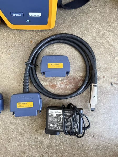 Fluke Networks DSX-8000 Cable Certifier Tester Kit (Calibrated 2023-2024)