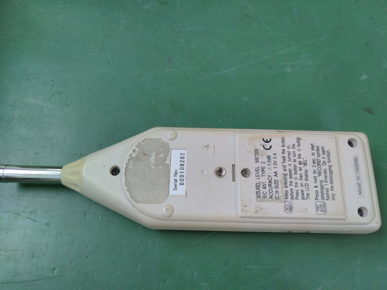 TES 1352A Programmable Sound Level Meter w/ RS232 - XG eqpt