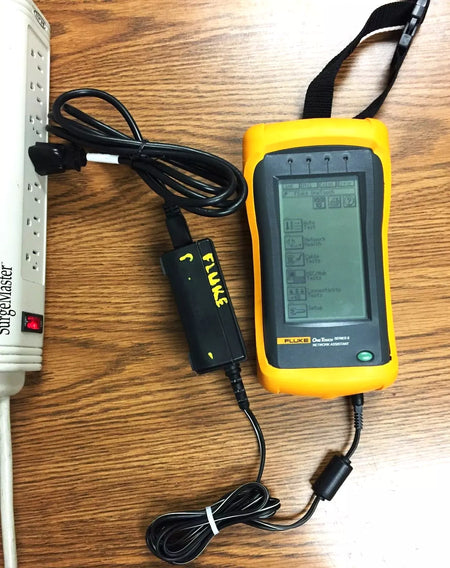Fluke OneTouch Series II 10/100 Network Assistant with Battery & Power Adapter