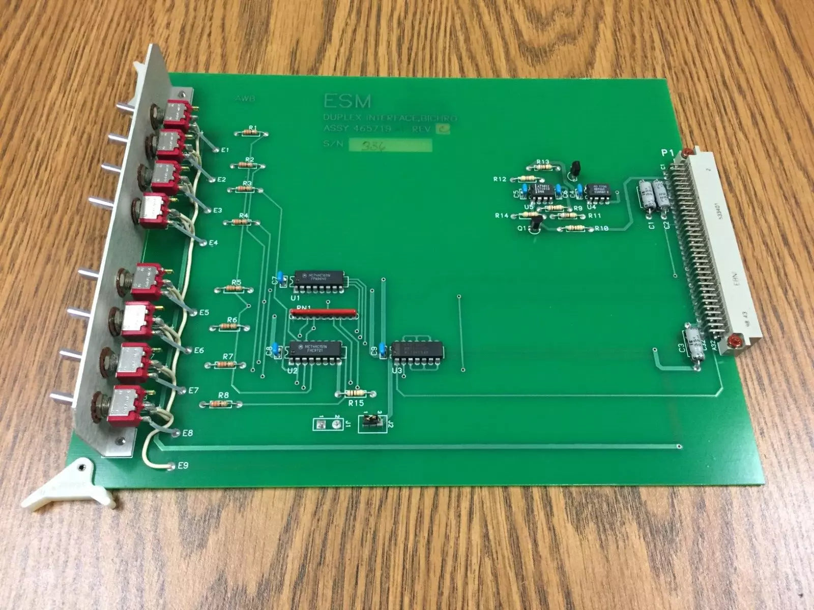 ESM 465719 Rev. C Duplex Interface Bichro Board