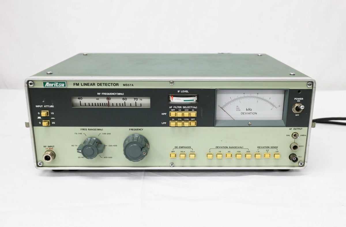 ANRITSU MS57A FM Linear Detector