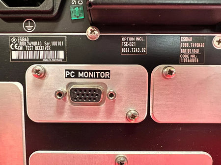 Rohde and Schwarz ESIB40 Opt. B4, B5, B21 Test Receiver 20Hz-40GHz