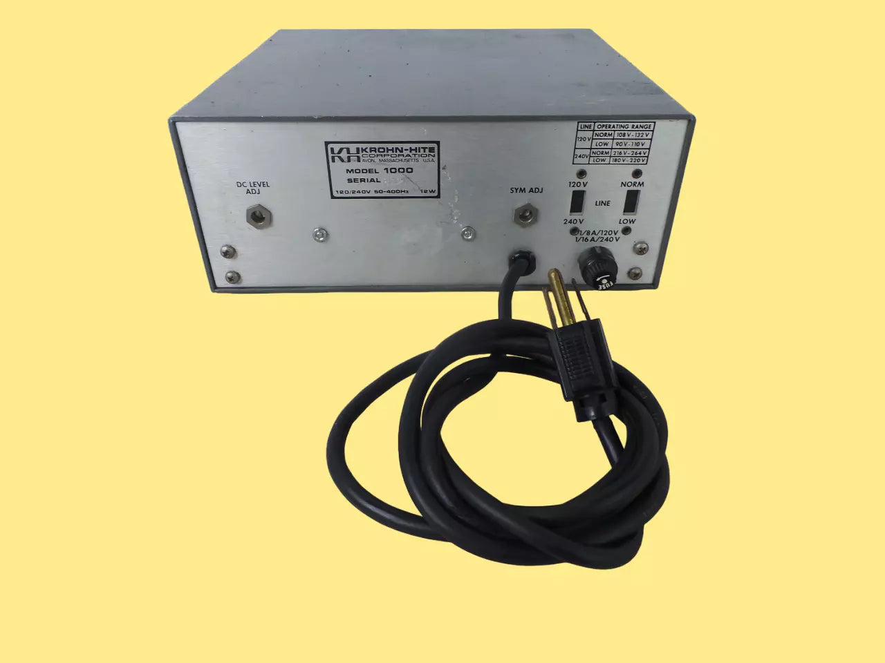 KROHN-HITE 1000 Function Generator 