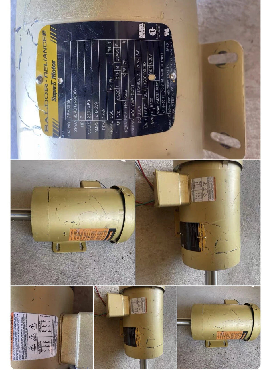 BALDOR CEM3558 Industrial Motor 230/460 - High Performance and Efficiency