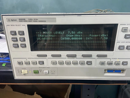 HP Agilent 83620B 83630B Signal Generator/Sweeper Cal’d Opt 8