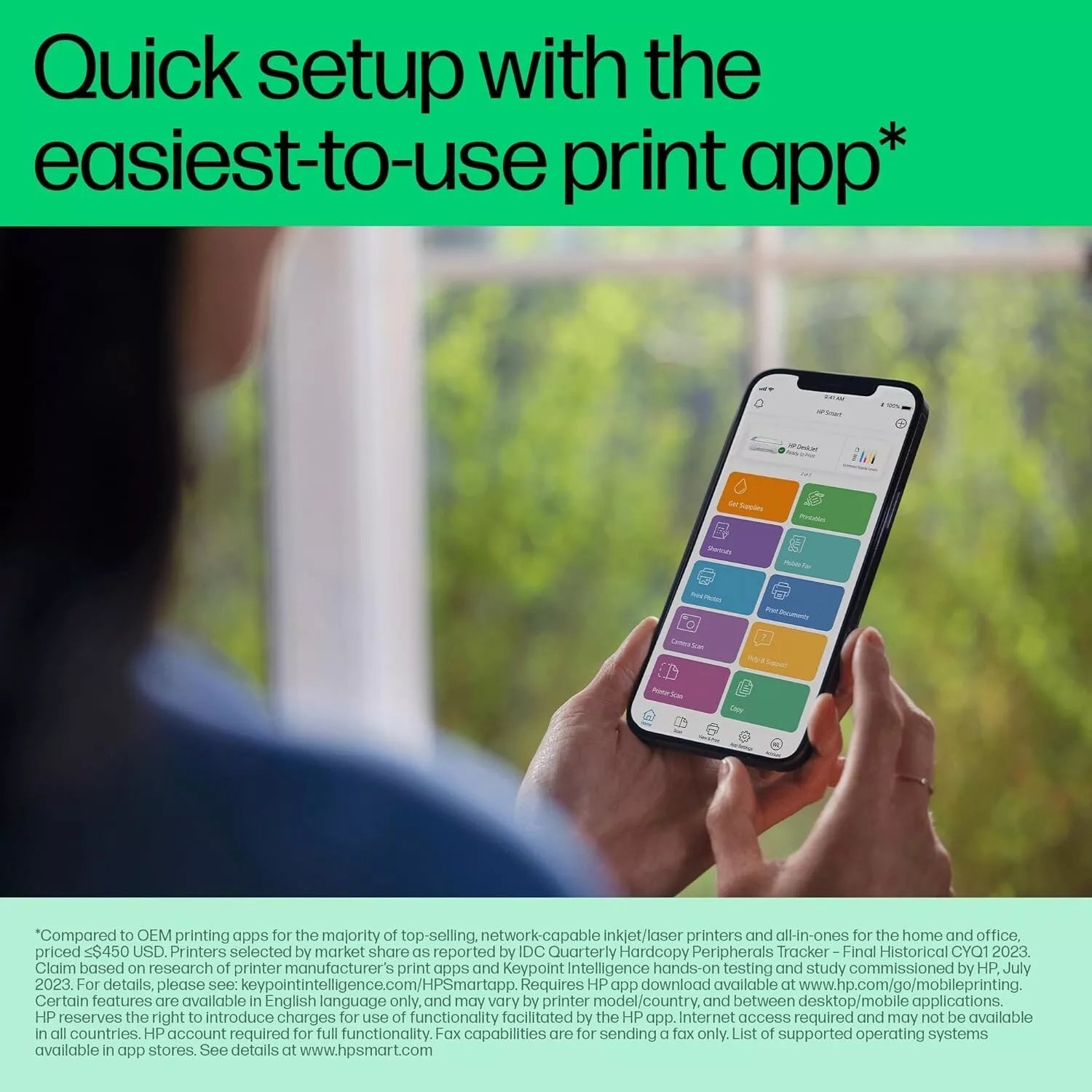 HP DeskJet 2820 All-in-One Wireless Printer