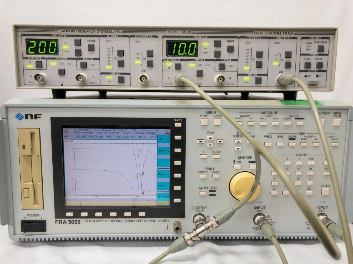 Stanford Research 2ch Programmable Filter SR 650