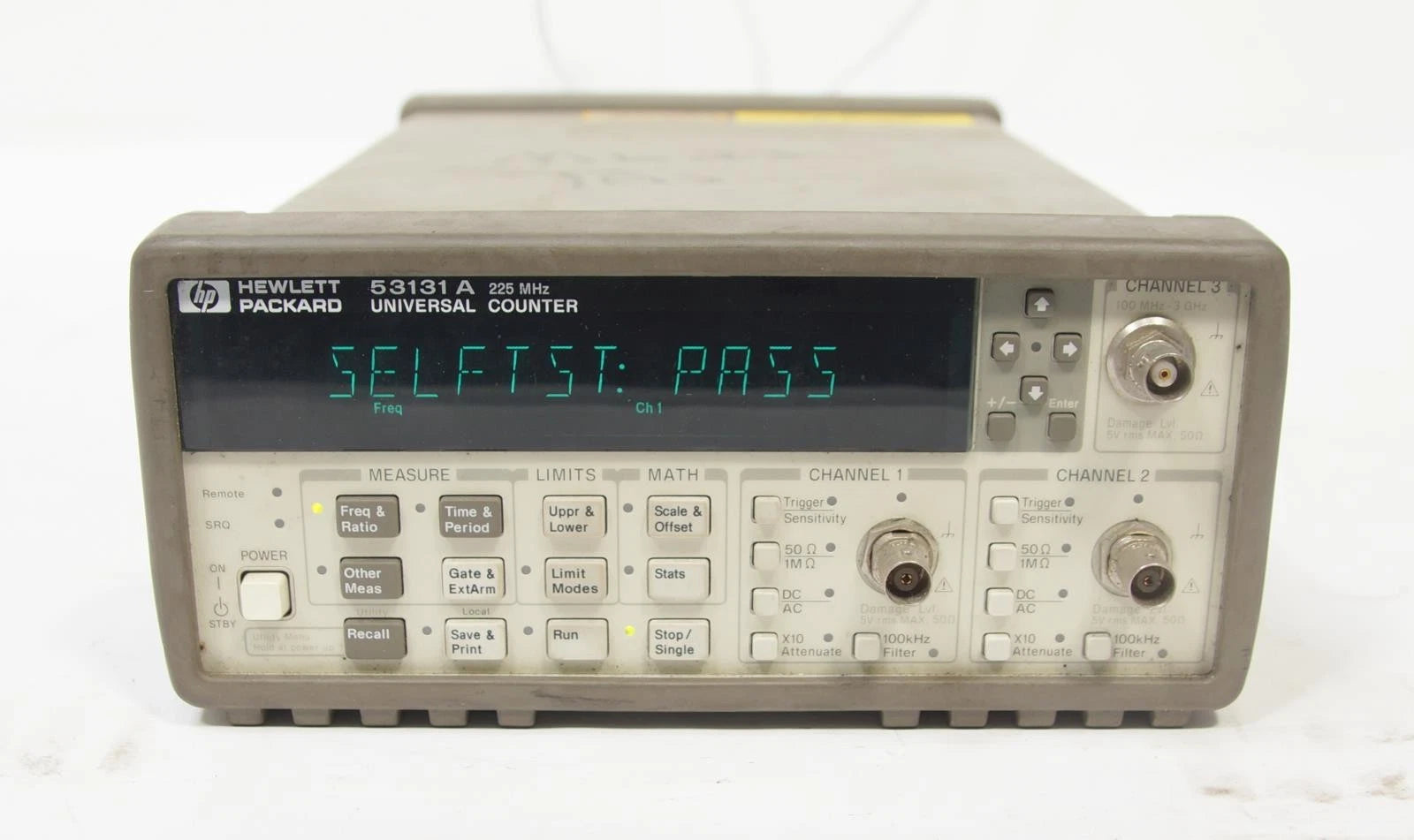 HP Agilent 53131A 225 MHz Universal Frequency Counter 3Ghz