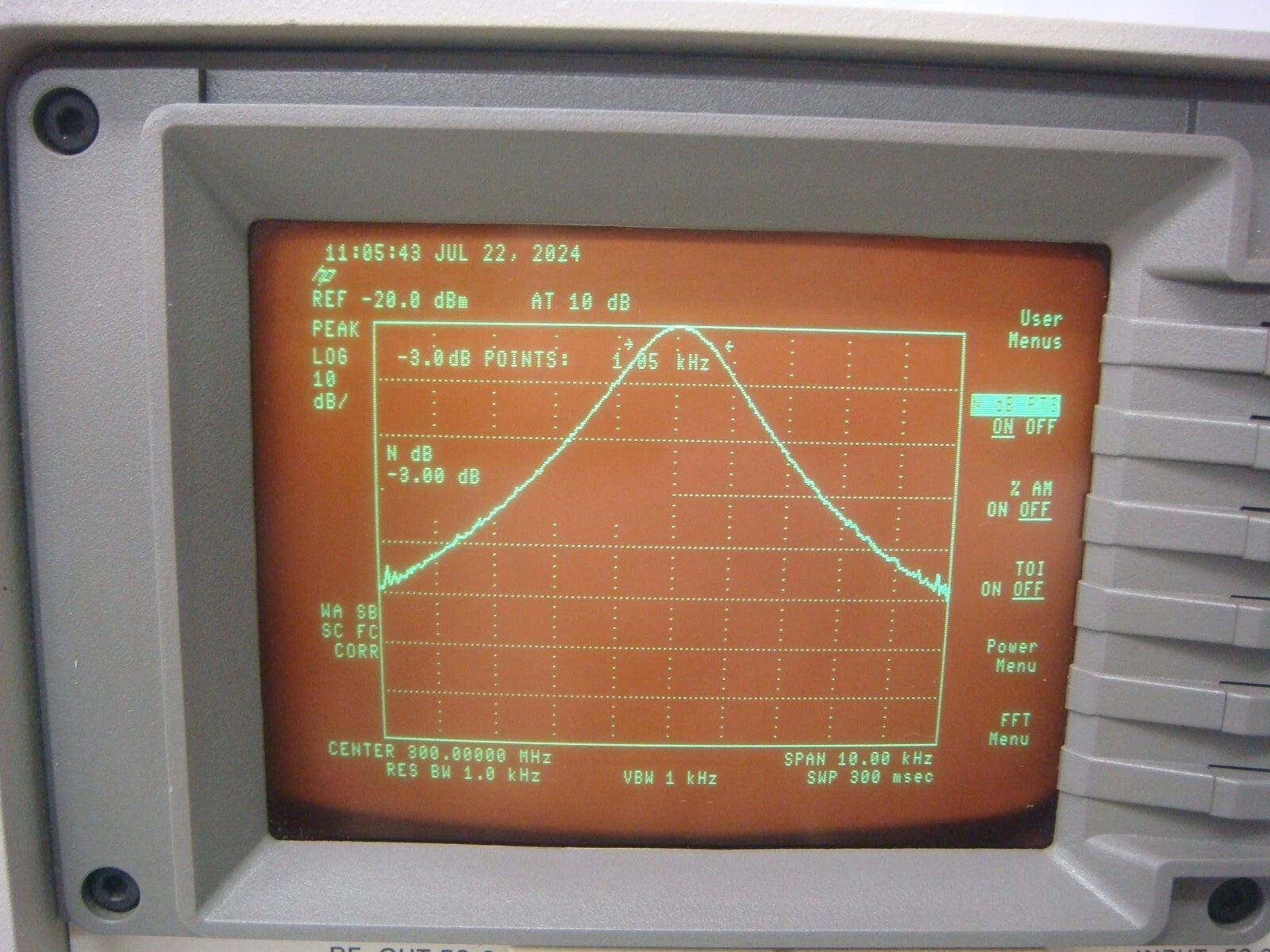 HP 8591E /041 1800MHz Spectrum Analyzer