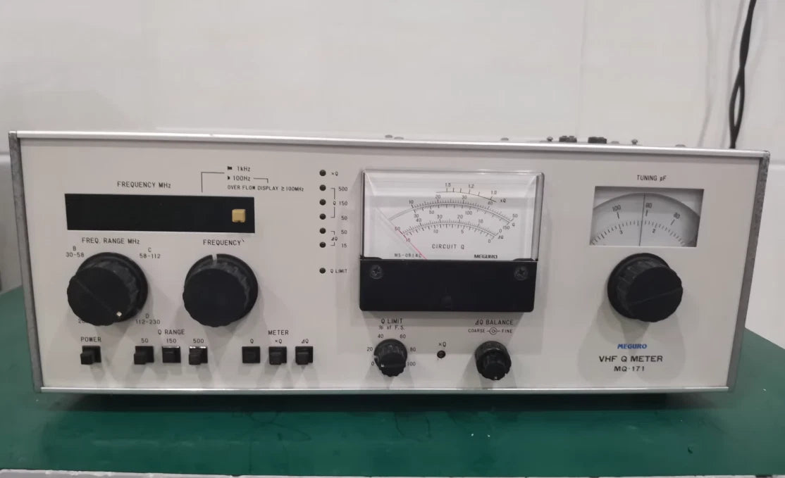 MEGURO MQ-171 High-Frequency Q-Meter Inductance Tester IC
