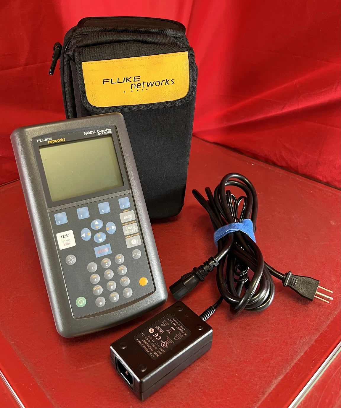 Fluke 990DSL Opt. WB TDR, CopperPro Broadband Loop Tester with Softcase, 8715002