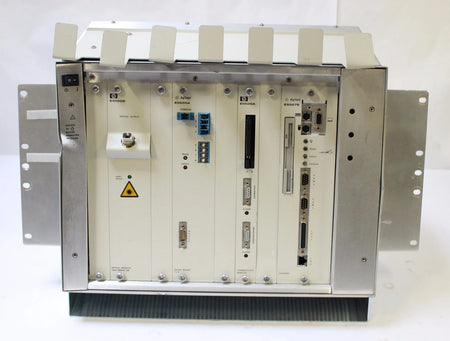 HP Agilent E5526A Remote Fiber Testing System w/ E5552B E5555A E5528A E5527E