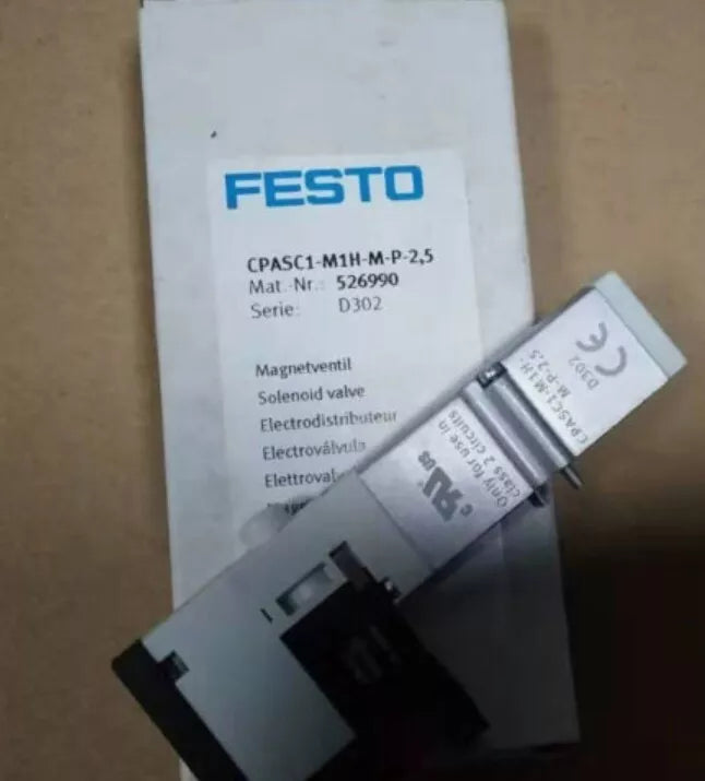 1PC New Festo CPASC1-M1H-M-P-2.5 Solenoid Valve