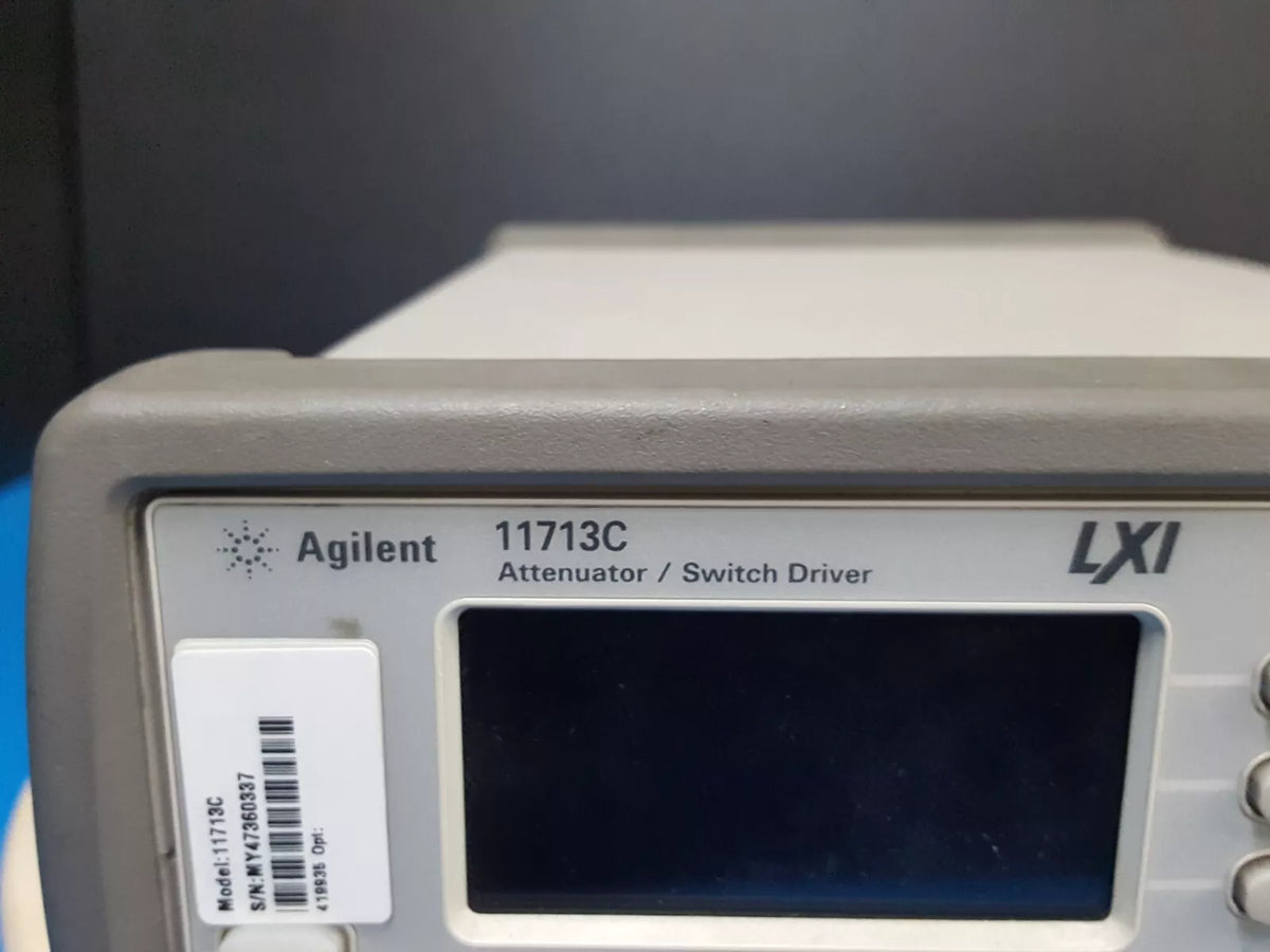 Agilent 11713C LXI-Compliant Attenuator Switch Driver (0337)