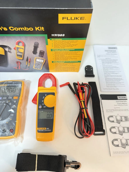 Fluke 117/323 Electrician Combo Kit (New Factory Sealed)