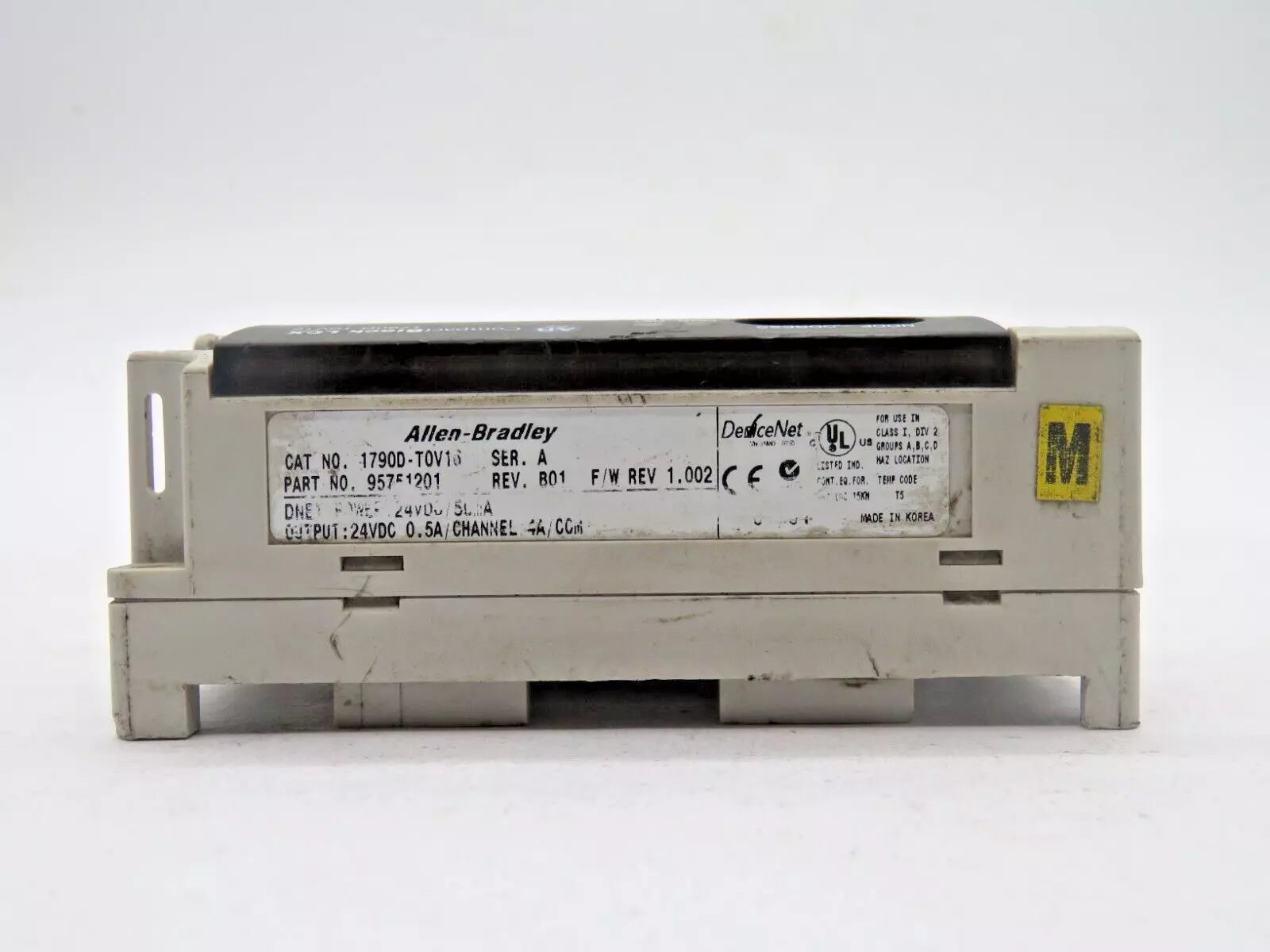 Allen-Bradley 1790D-T0V16 Compact Block LDX 24 VDC - USED